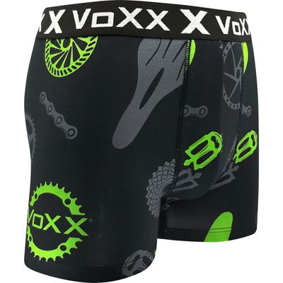 Men's cotton boxer shorts KVIDO pattern BIKE PARTS