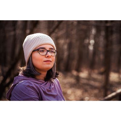 KYRONA women's knitted hat with viscose CREAM