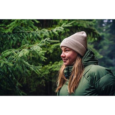 KYRONA women's knitted hat with viscose CREAM