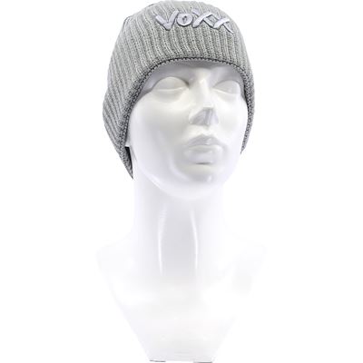 KYRONA women's knitted hat with viscose LIGHT GREY