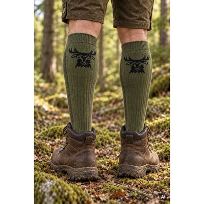 LANDER Thermal Outdoor Knee-High Socks – DEER