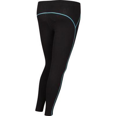 Women's sports leggings LEGÍNY VoXX® black with blue