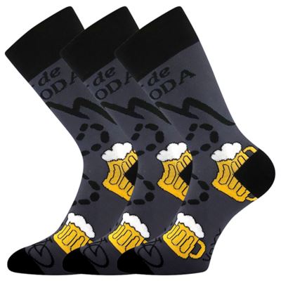 Men's summer socks LETOUR funny with beer motif DESIGN 1 VoXX 127238 2