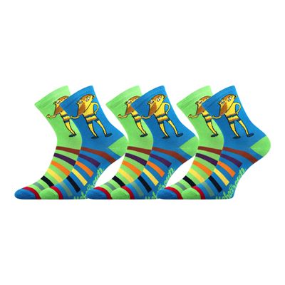 LICHOŽROUTI K children's socks with RAMSES image
