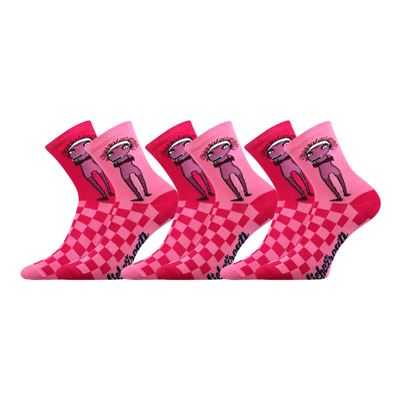 LICHOŽROUTI K children's socks with a picture of ŽILETKY