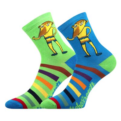 LICHOŽROUTI K children's socks with RAMSES image