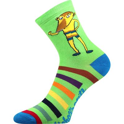 LICHOŽROUTI K children's socks with RAMSES image