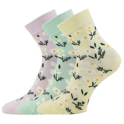 Women's summer socks LILA with cotton MIX A (3 pairs)