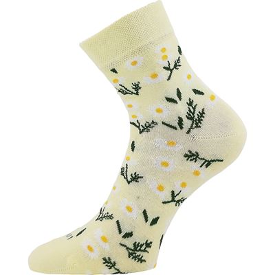 Women's summer socks LILA with cotton MIX A (3 pairs) Lonka 127318 4