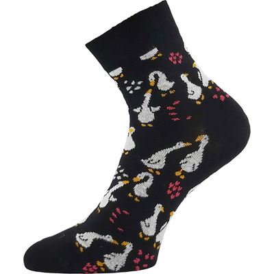 Women's summer socks LILA with cotton MIX C (3 pairs) Lonka 127320 3