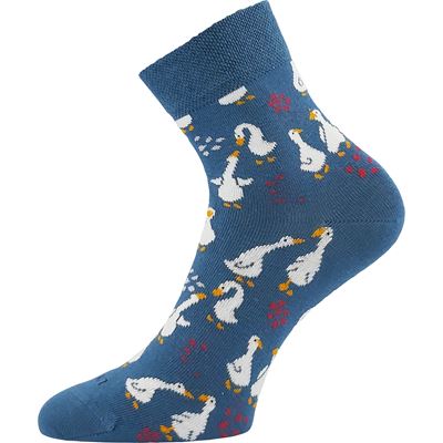 Women's summer socks LILA with cotton MIX C (3 pairs) Lonka 127320 2