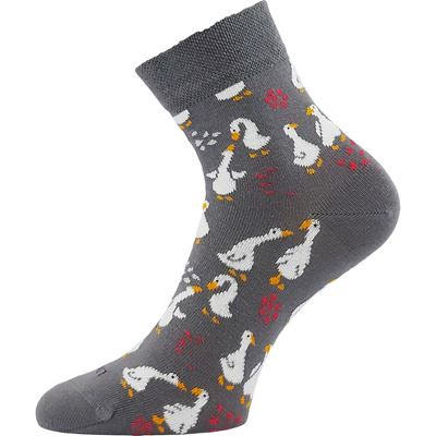 Women's summer socks LILA with cotton MIX C (3 pairs) Lonka 127320 4