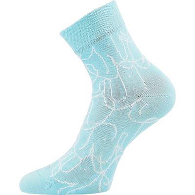 Women's summer socks LILA with cotton MIX D (3 pairs) Lonka 127321 3