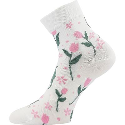 Women's summer socks LILA with cotton MIX F (3 pairs) Lonka 127323 2