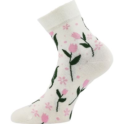 Women's summer socks LILA with cotton MIX F (3 pairs) Lonka 127323 3