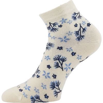 Women's summer socks LIMA with cotton MIX A (3 pairs) Lonka 127277 3