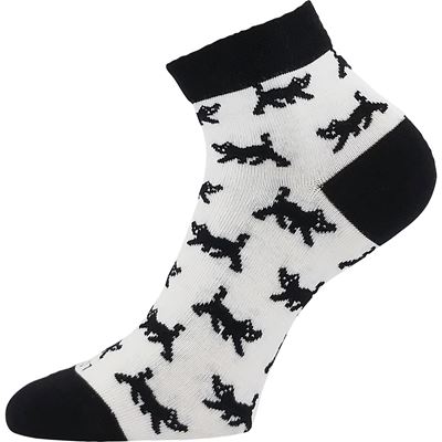 Women's summer socks LIMA with cotton MIX C (3 pairs) Lonka 127279 4