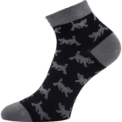 Women's summer socks LIMA with cotton MIX C (3 pairs) Lonka 127279 2