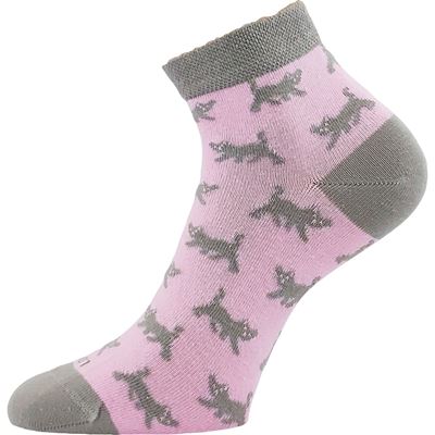 Women's summer socks LIMA with cotton MIX C (3 pairs) Lonka 127279 3