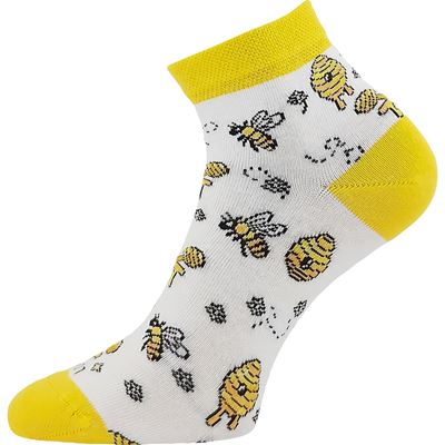 Women's summer socks LIMA with cotton MIX E (3 pairs) Lonka 127281 4