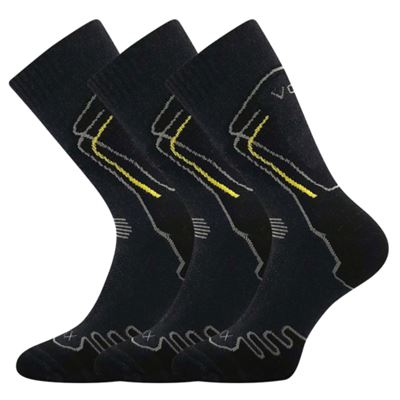 LIMIT terry trekking socks, ANTHRACITE