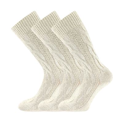 LINEX thick linen socks with NATUR cotton
