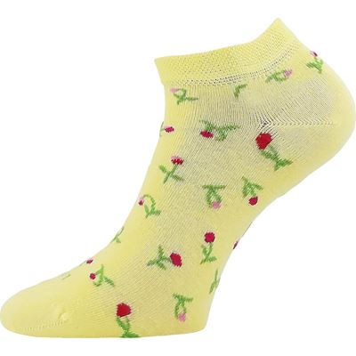 Women's short socks LISA summer MIX A (3 pairs) Lonka 127271 3