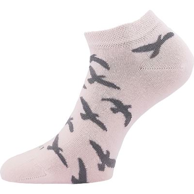 Women's short socks LISA summer MIX C (3 pairs) Lonka 127273 3