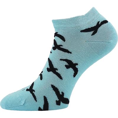 Women's short socks LISA summer MIX C (3 pairs) Lonka 127273 2