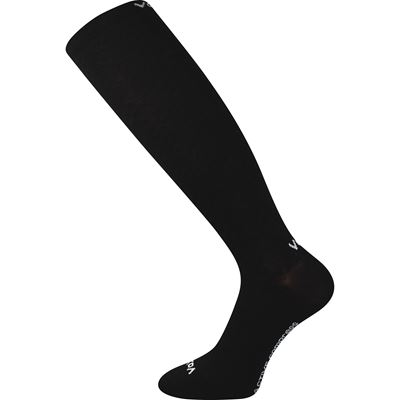 LITHE black compression knee socks