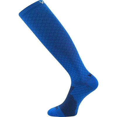 LITHE blue compression knee socks