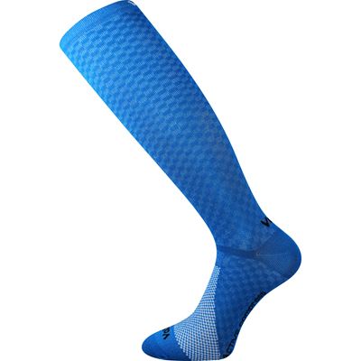 LITHE blue compression knee socks