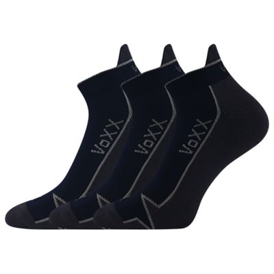 LOCATOR A dark blue cotton sports socks