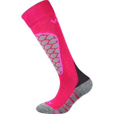LOMAXIK magenta children's sports knee socks