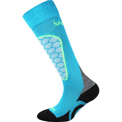 LOMAXIK turquoise children's sports knee socks