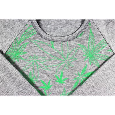 Men's long-sleeved pyjamas LOPPING melé GRASS