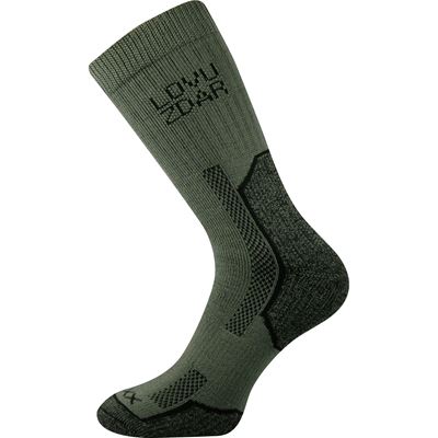 Thick men's socks LOVAN hunting DARK GREEN