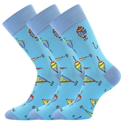 Thin socks fishing LOVIX 02 with fishing motifs BAIT VoXX 126480 2