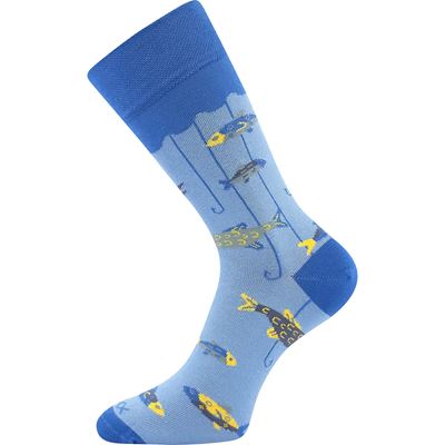 Thin socks fishing LOVIX 02 with fishing motifs FISHING
