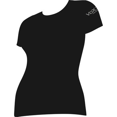 MERINOWOOL 10 slim women's functional T-shirt with short sleeves, BLACK