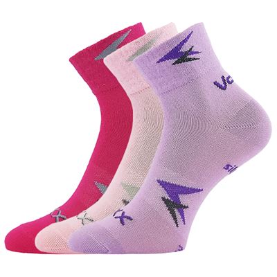 MAIK children's socks with silver GIRLS (3 pairs)