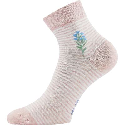Women's summer socks MAKY 04 mix WITH FLOWERS (3 pairs) BOMA 126672 2