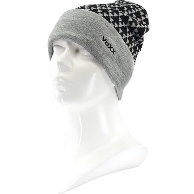MARAGOLD men's knitted winter hat LIGHT GREY