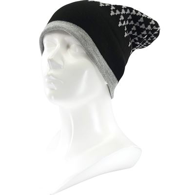 MARAGOLD men's knitted winter hat LIGHT GREY