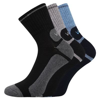MARAL 01 cotton sports socks, DARK (3 pairs)