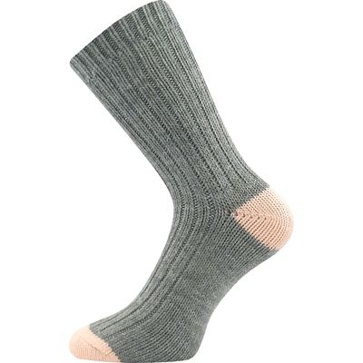 Women's thick socks MARMOLADA light grey