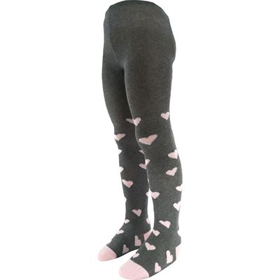 MAX children's tights with HEARTS pattern