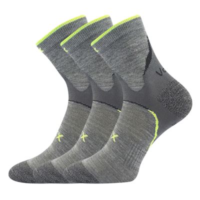 MAXTER thin sports socks with silver LIGHT GREY