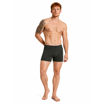 MERINOWOOL 05 men's functional boxer shorts KHAKI