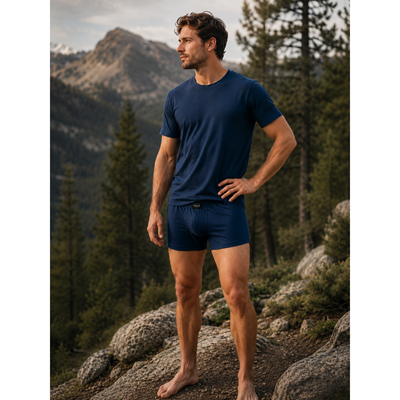 MERINOWOOL 02 men's functional T-shirt with short sleeves JEANS VoXX 127282 2